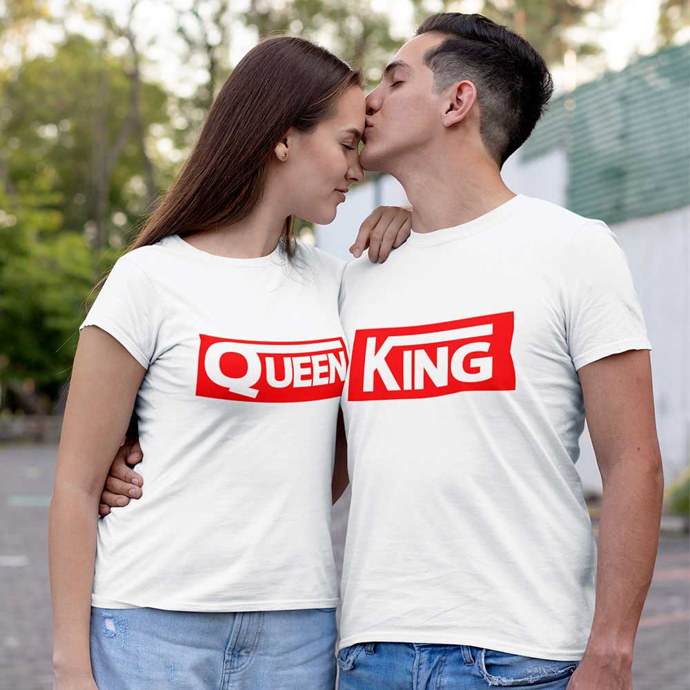 Maglie di coppia king e queen